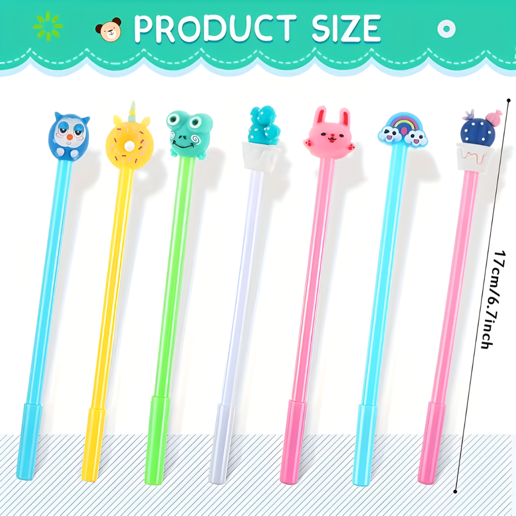 Colorful 20-Pack Fun Gel Pens