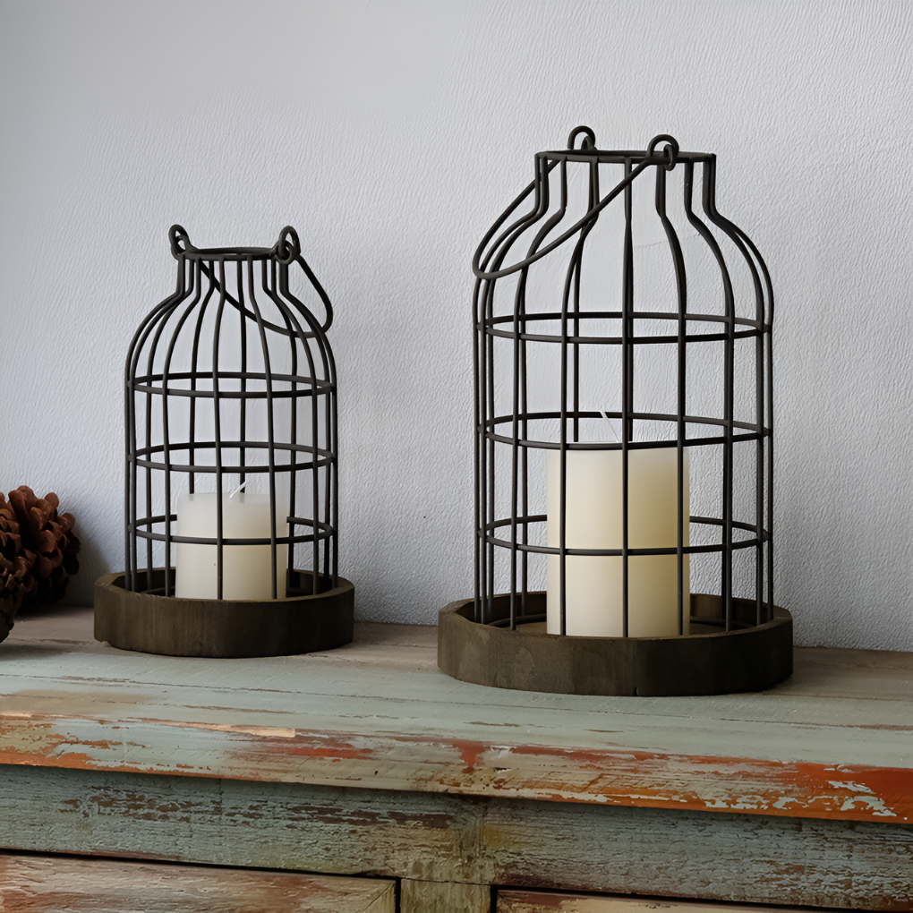 Rustic Country Lamp Set - Vossary