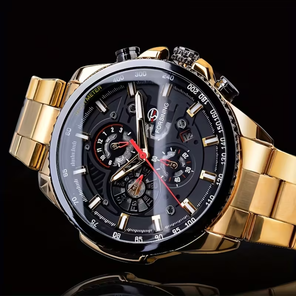 Precise Mens Quartz Wrist Watch