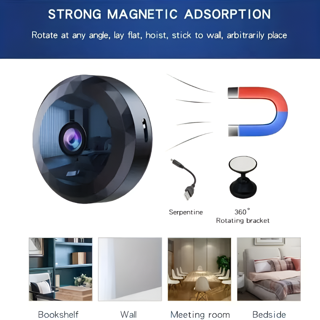 Compact HD Wi-Fi Security Camera