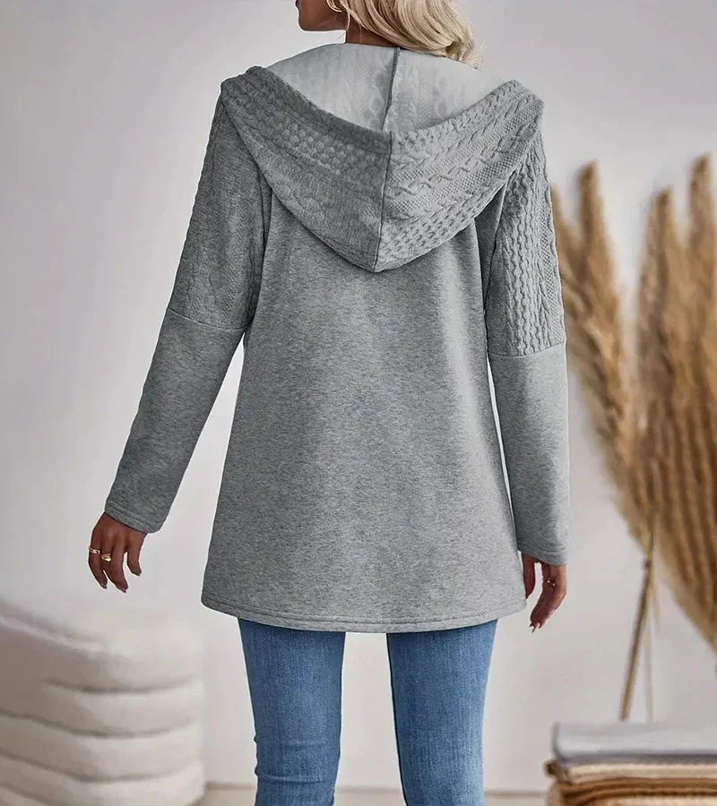 Classic Zip Up Hooded Sweatshirt