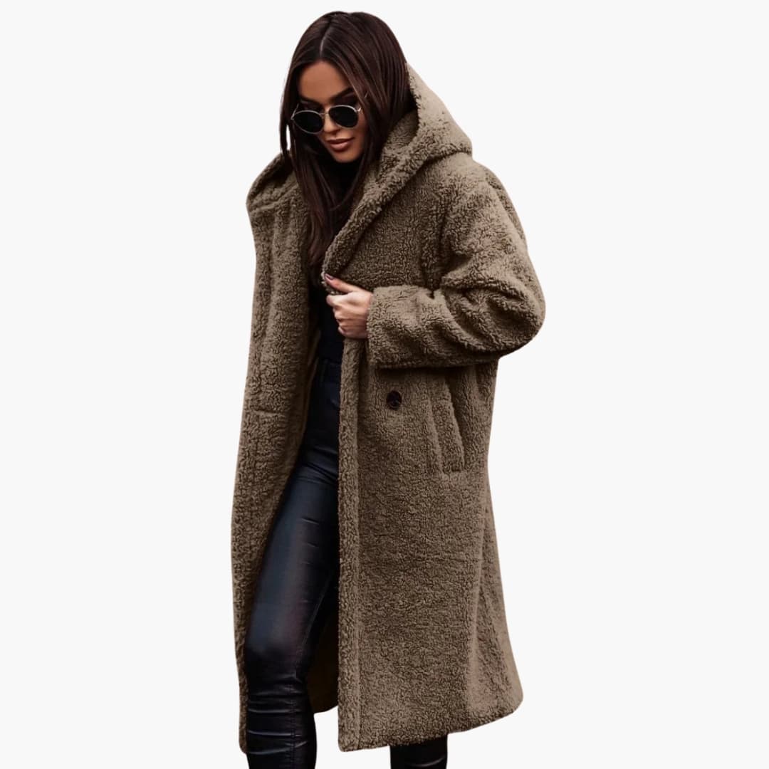 Ladies Waterproof Parka with Zip Front