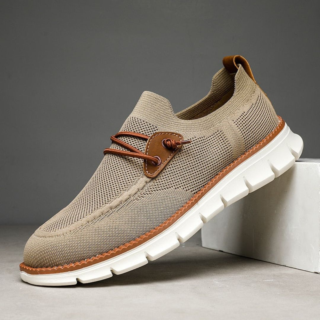 Comfortable Mixed Media Running Shoes