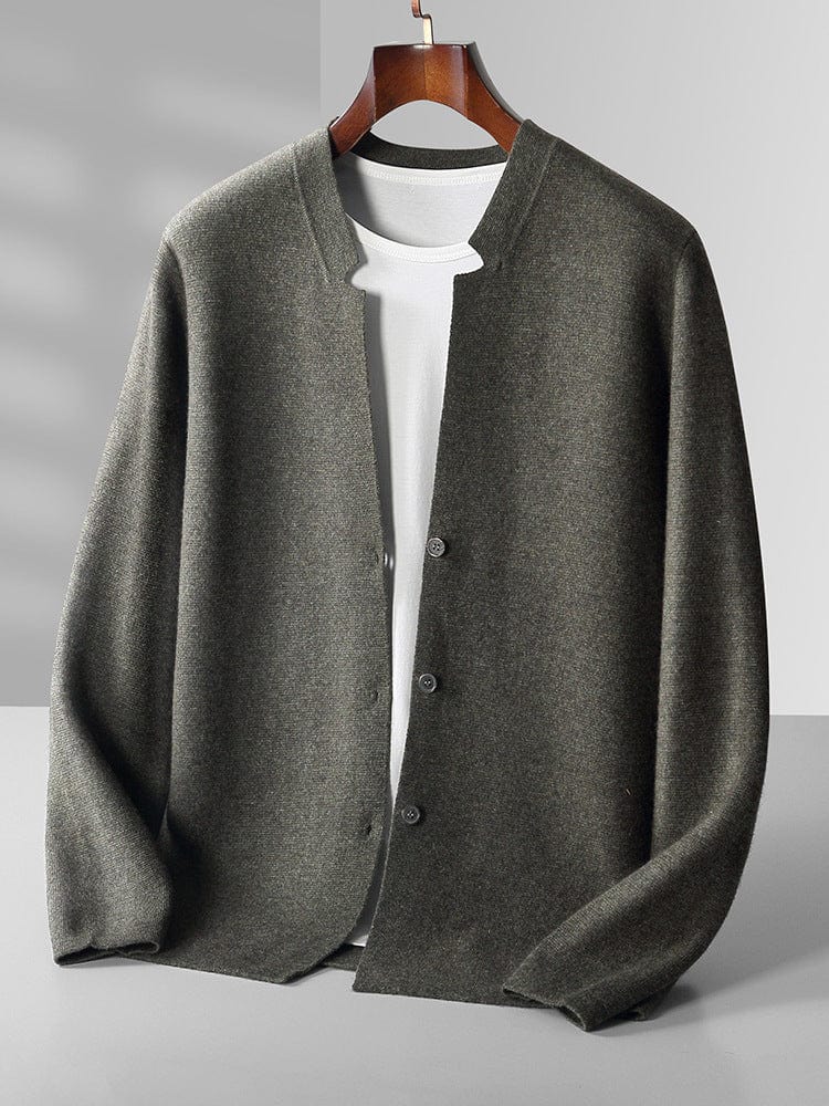 Cozy Men's Cardigan Sweater Relaxed Fit