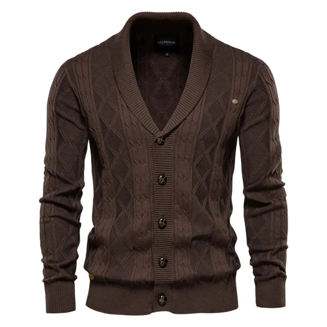 Timeless Crew Neck Sweater Cardigan