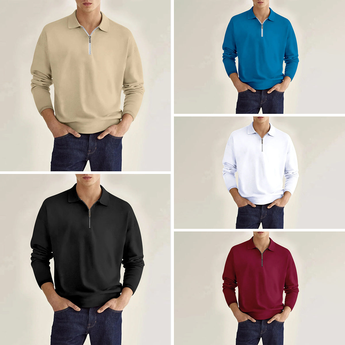 Classic Fit Mens Oxford Polo Shirt