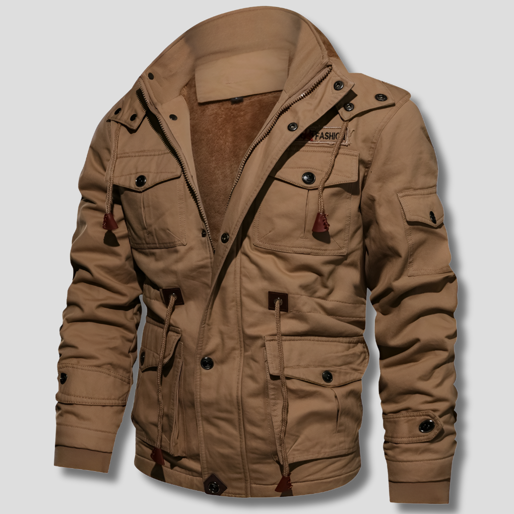 Warm Waterproof Men's Winter Jacket