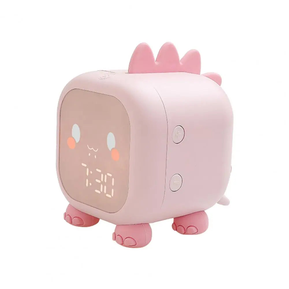 Fun Kids LED Clock with Voice Control and Temperature
