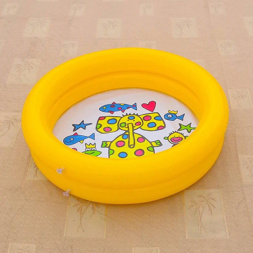 Fun Kids Pool Set, Portable Mini Inflatable Pool