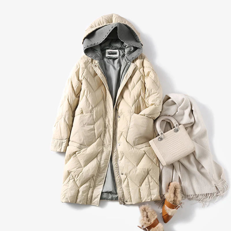 Warm Waterproof Down Parka Coat