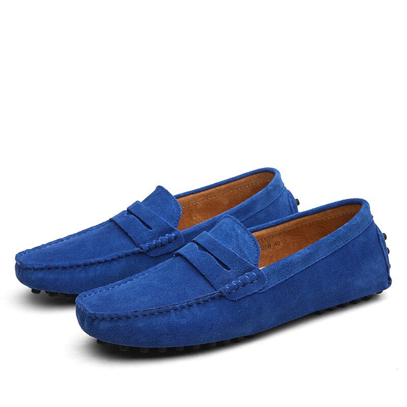 Soft Leather Slip On Loafers for Men