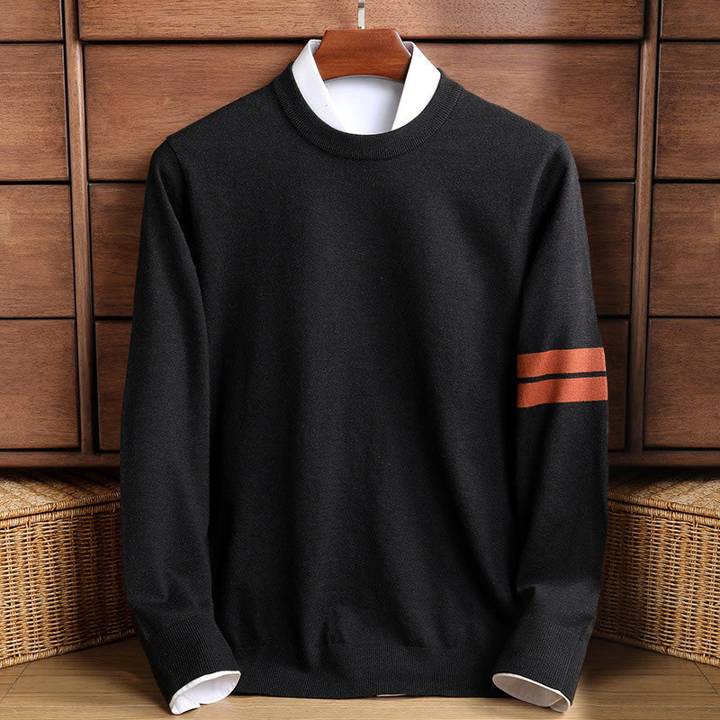 Men's Crew Neck Casual Sweater