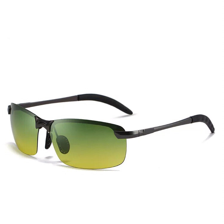 Slim Polarized Metal Frame Sunglasses