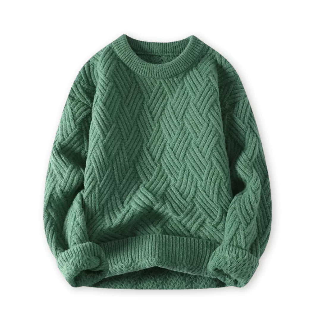 Soft Classic Men's Wool Crew Neck Sweater