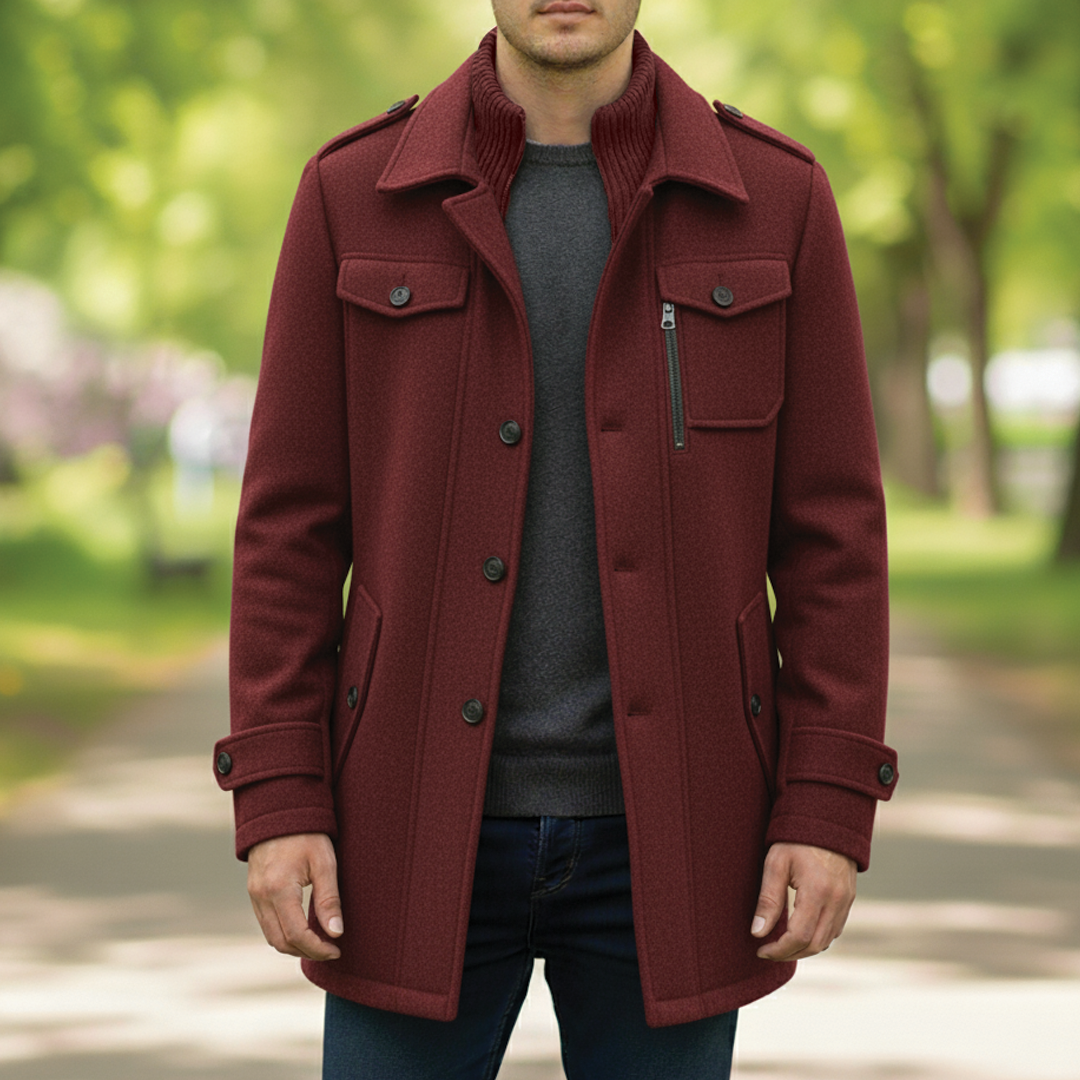 Classic Wool Mix Winter Coat