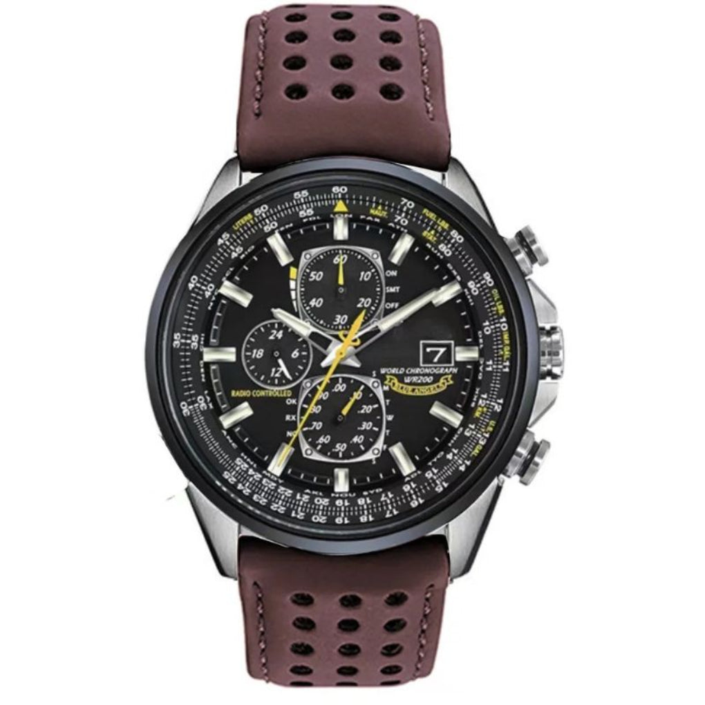 Stylish Mens Leather Quartz Watch