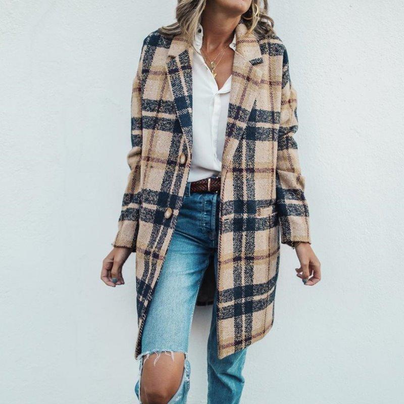 Classic Women's Winter Overcoat - EasyApparels