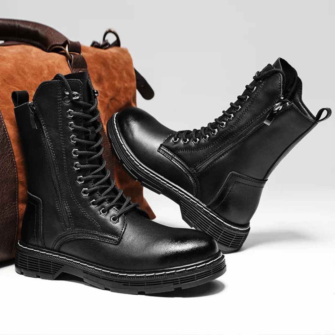Rugged Military Style Boots - EasyApparels