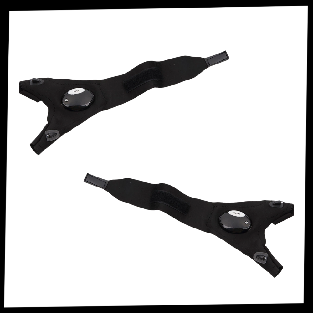 Waterproof LED Work Gloves with Rechargeable Lights - Luxicro