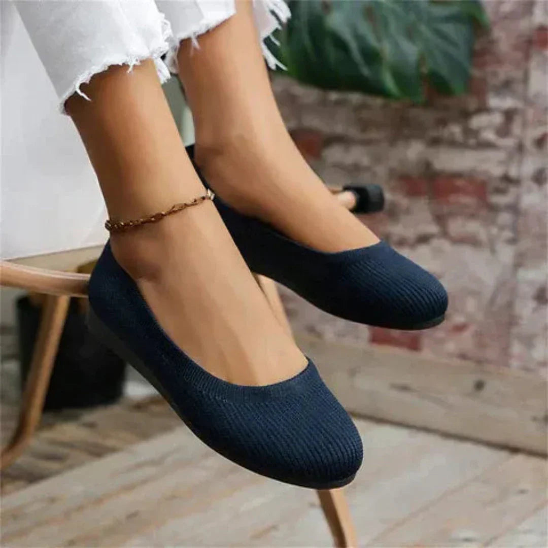Comfortable Supportive Knit Ballet Shoes