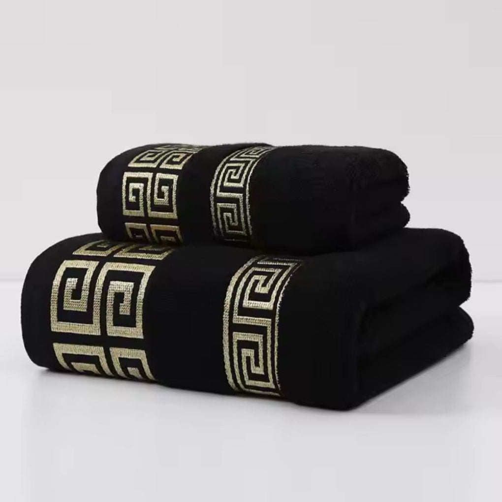 Soft Absorbent Towel Set 2 Piece