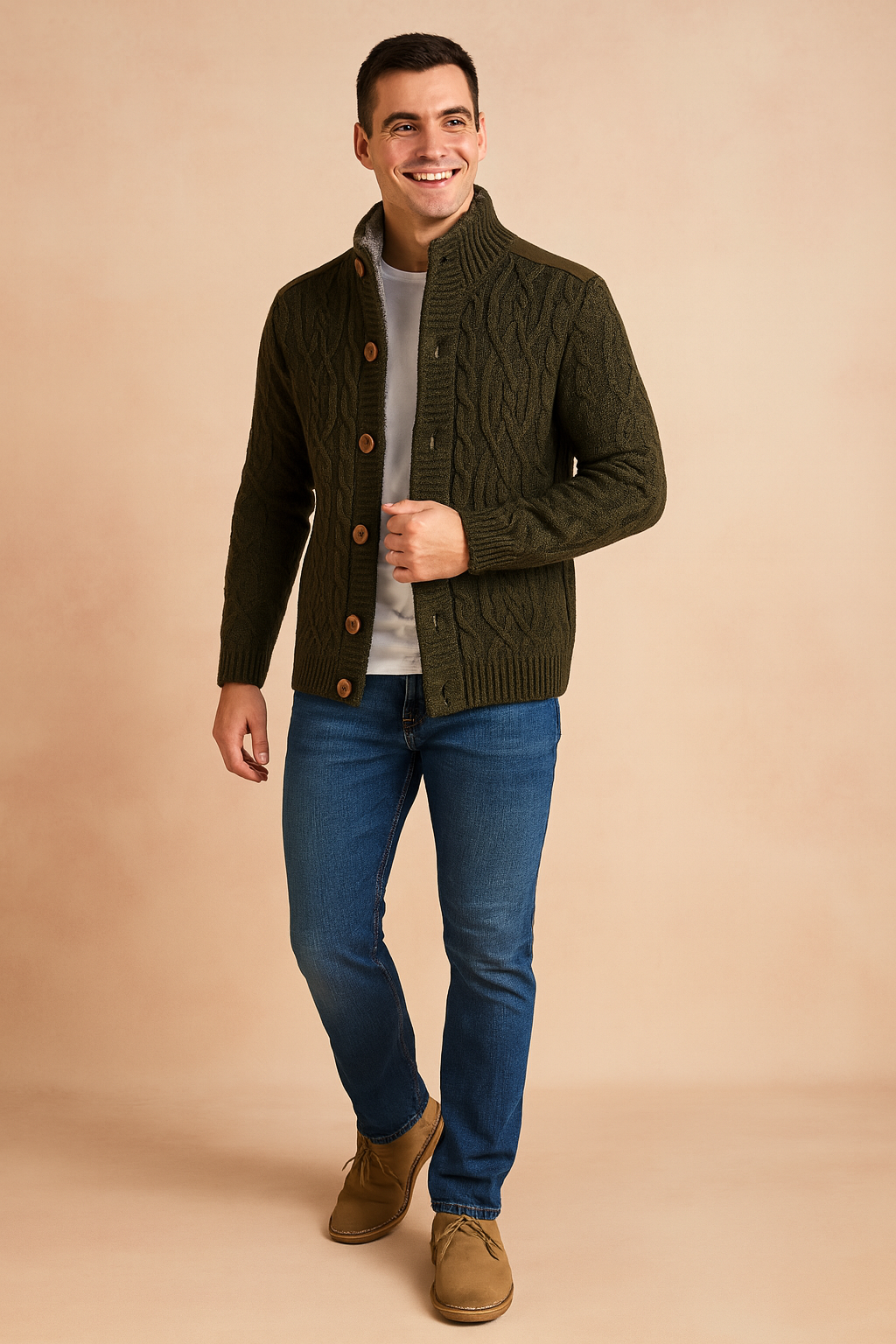 Warm Cozy Cardigan for Winter