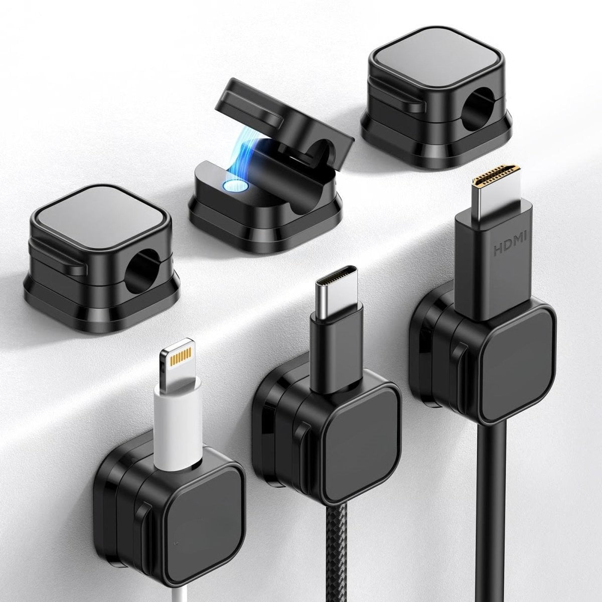 Compact Cable Management with Slim Design
