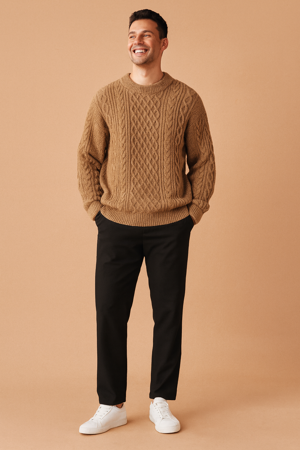 Timeless Crew Neck Long Sleeve Sweater
