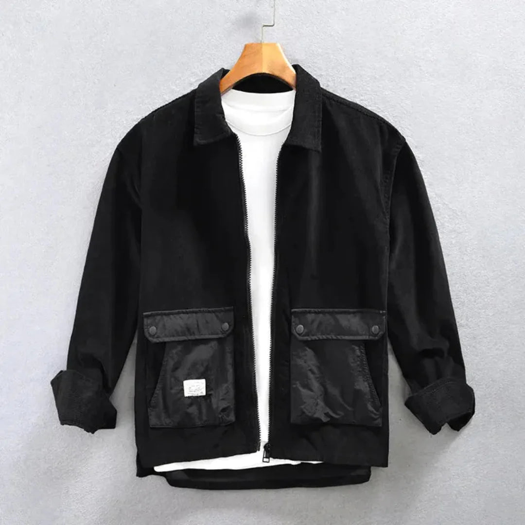 Rugged Cotton Cord Work Jacket
