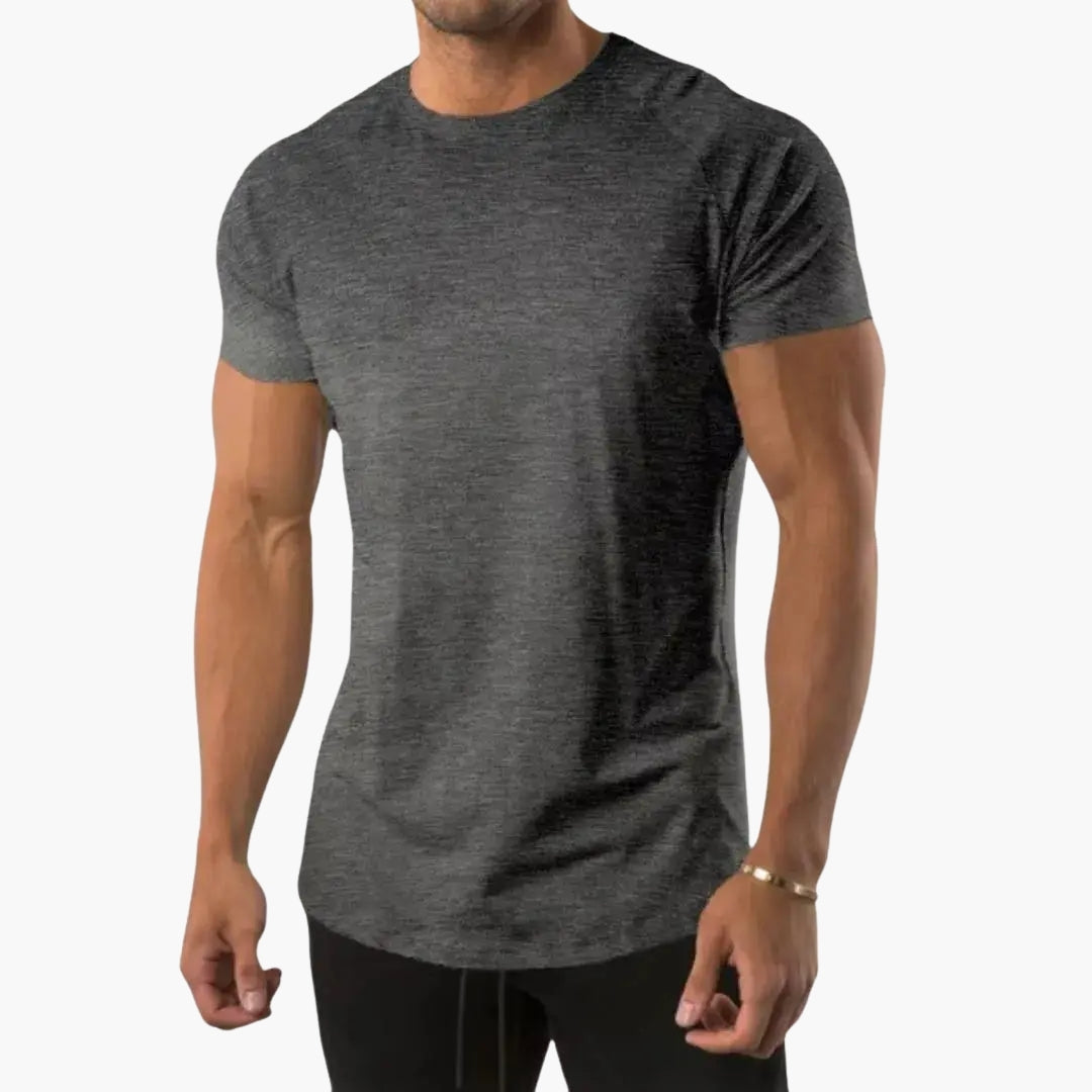 Casual Crew Neck Short Sleeve Tee