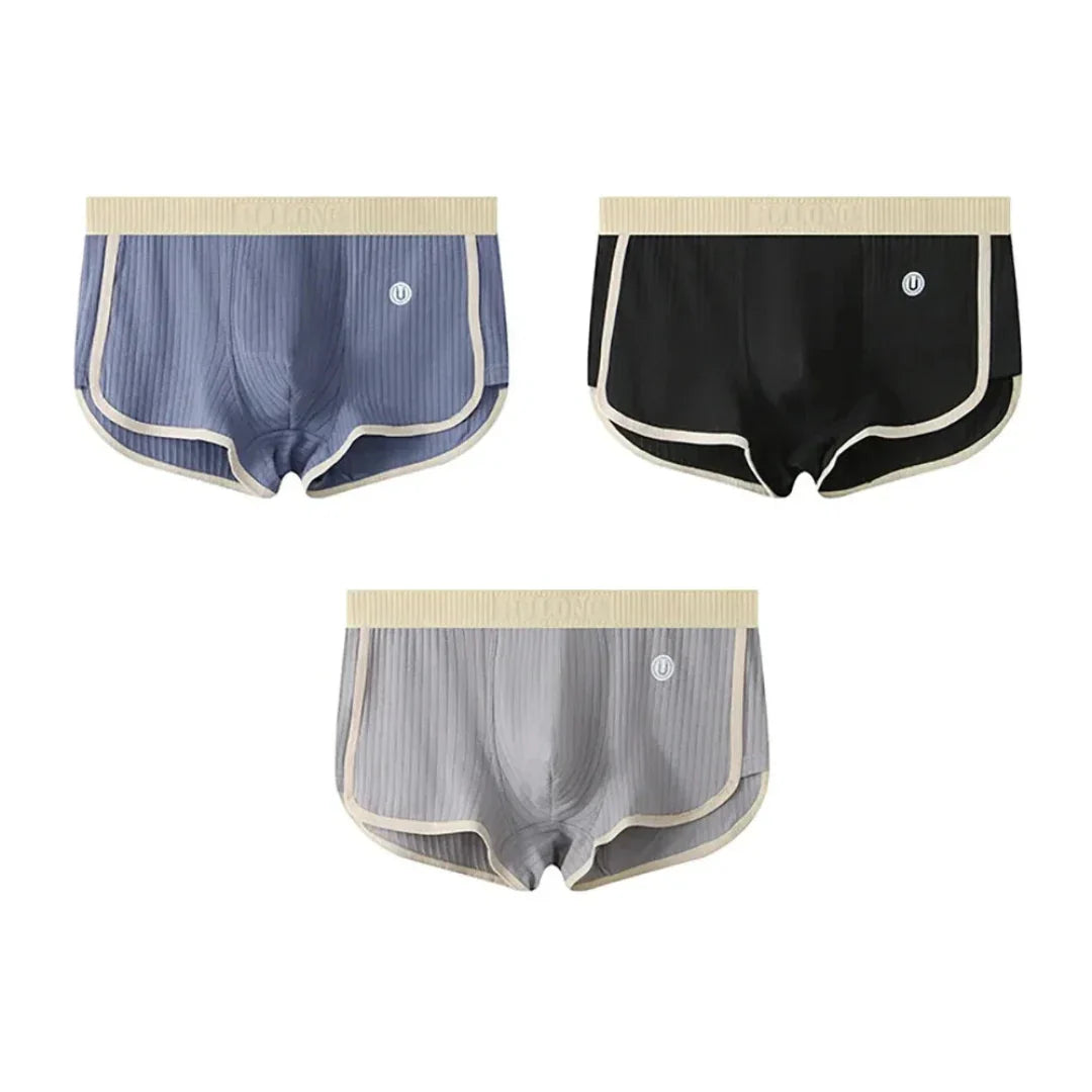 Comfortable Mens Cotton Boxer Briefs