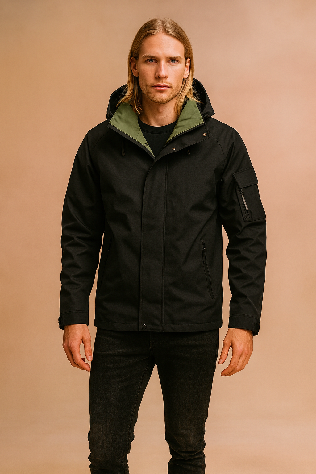 Waterproof Insulated Parka Jacket for Men