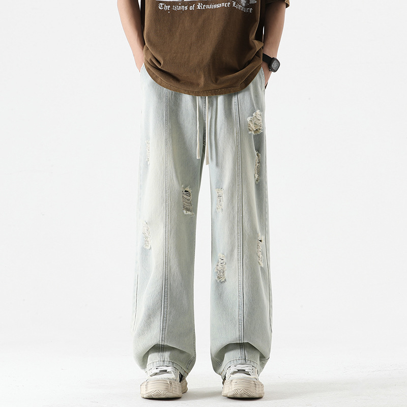 Ripped Vintage Jeans Joggers
