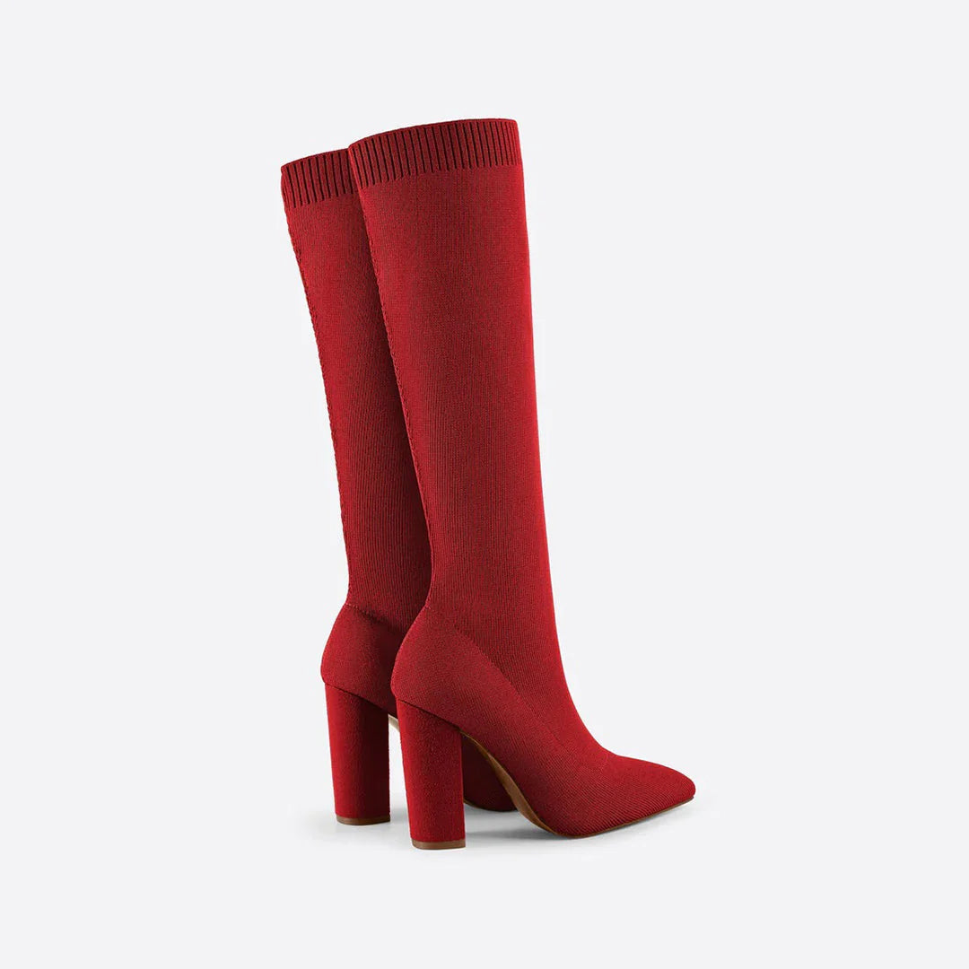 Tall Elastic Women's Ankle Boots