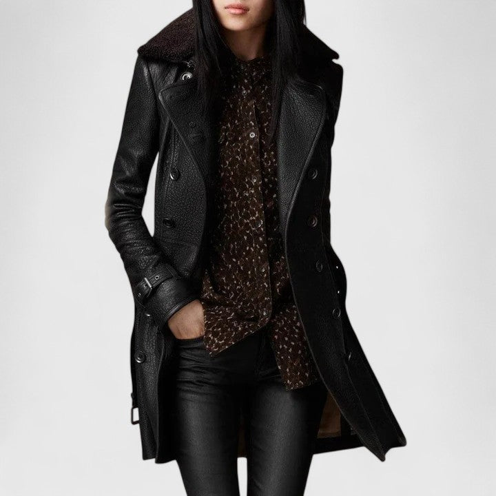 Luxurious Long Winter Coat - Vossary