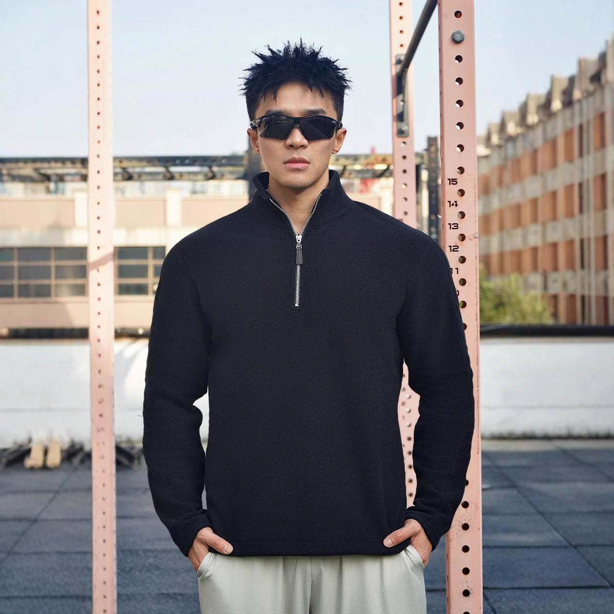 Men's Cozy Zip Up Fleece Jacket