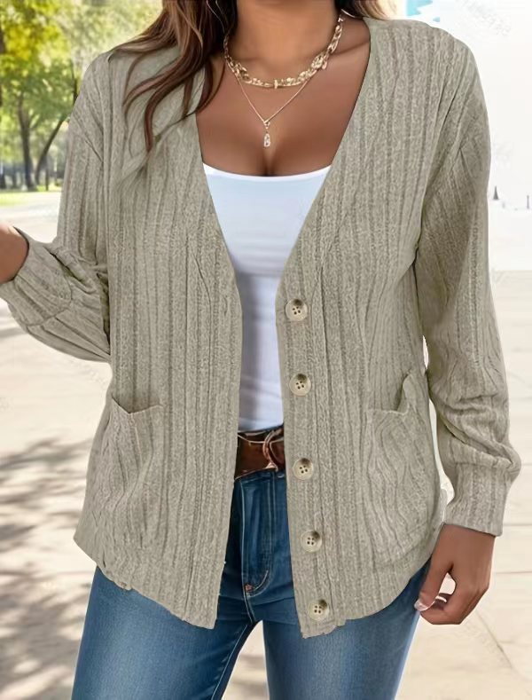Cozy Women's Cardigan with Pockets