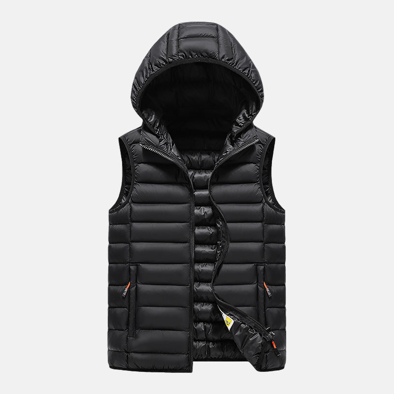 Warm Padded Mens Waistcoat Coat