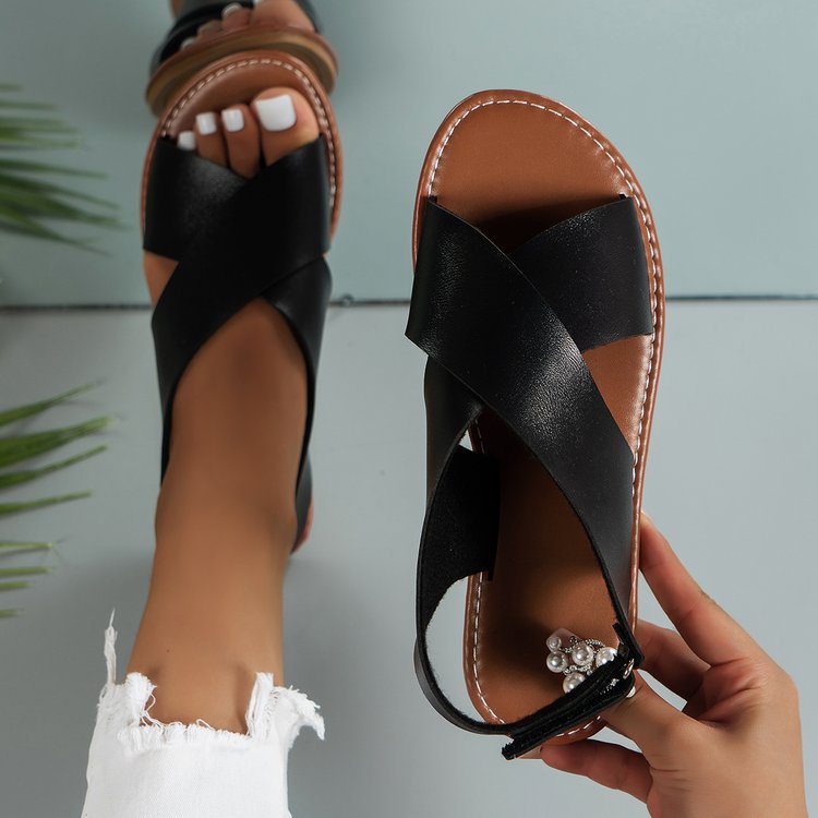 Genuine Leather Boho Chic Sandals