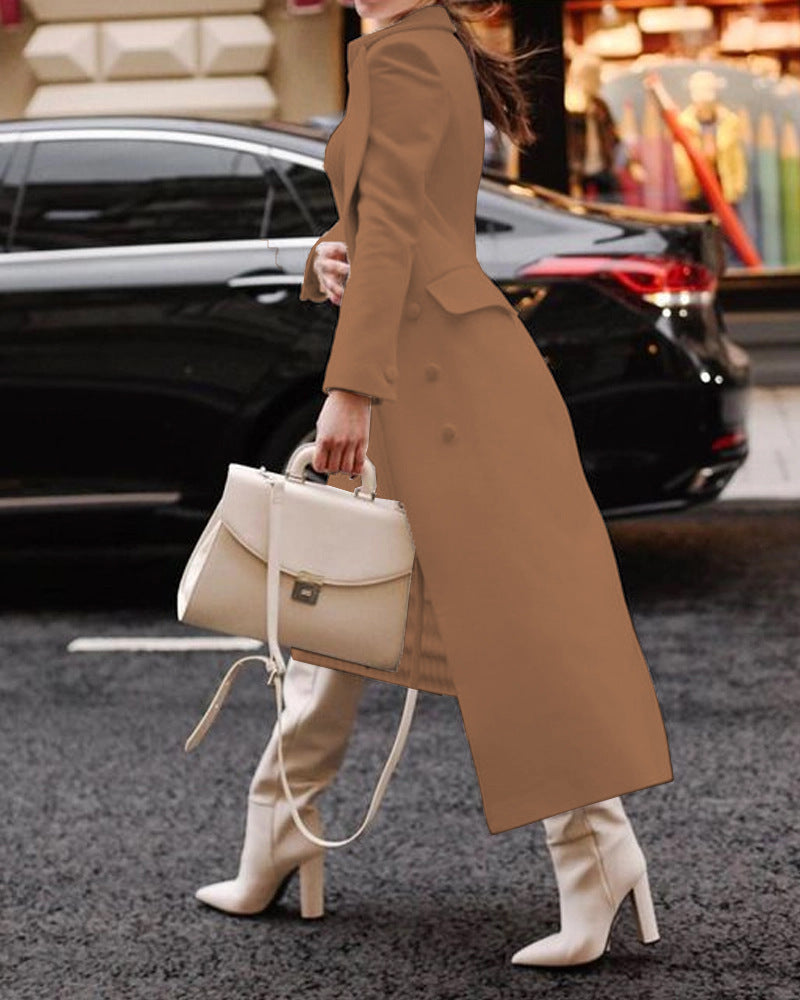 Classic Ladies Winter Overcoat