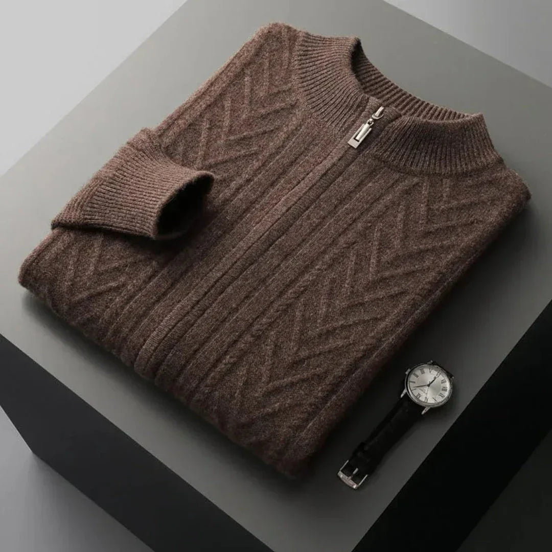 Premium Wool Crew Neck Sweater