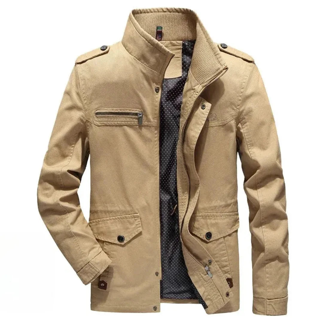Waterproof Zip Up Chest Padded Coat