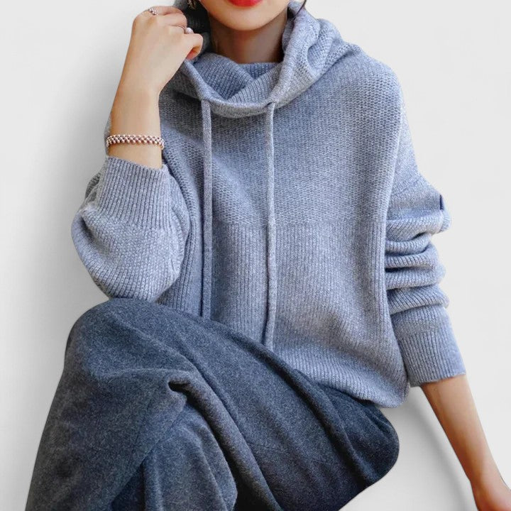 Relaxed Fit Crew Neck Sweater
