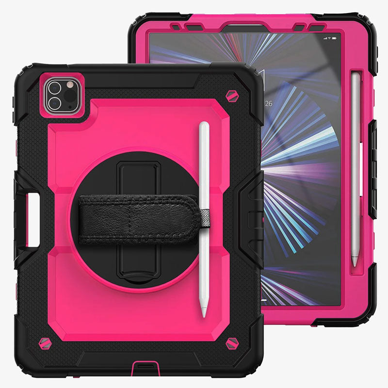 Tough Protective iPad Cover with Handle Strap