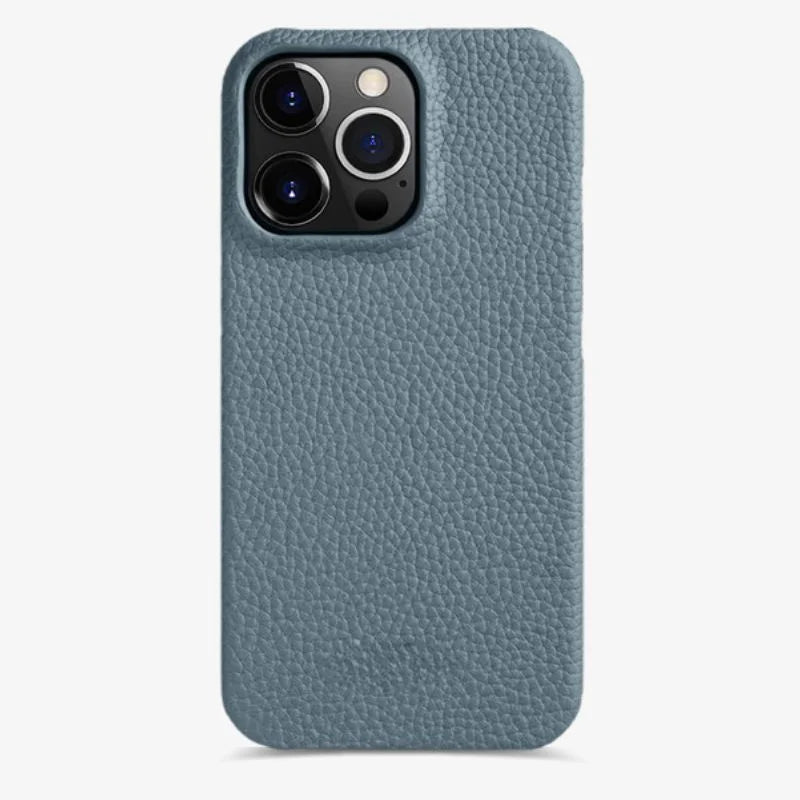 Thin Red Leather iPhone Case with Premium Grip