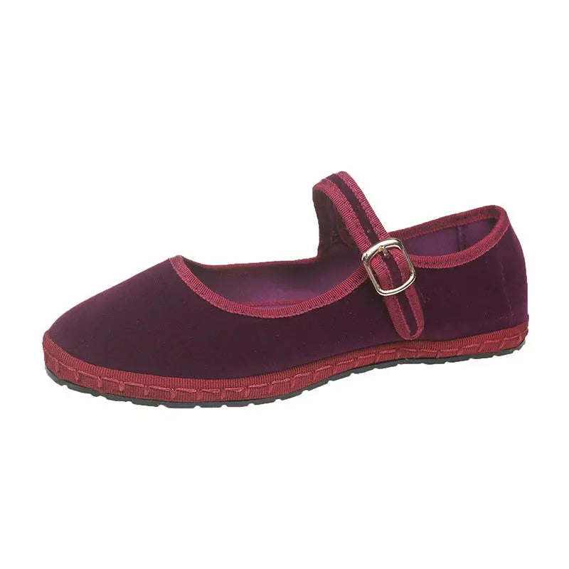 Comfortable Black Women's Flat Shoes
