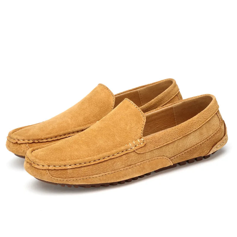 Luxury Leather Slip On Shoes