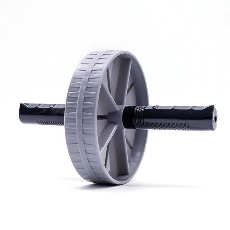 Core Strengthening Exercise Wheel - Quiet Home Workout Roller - Luxicro