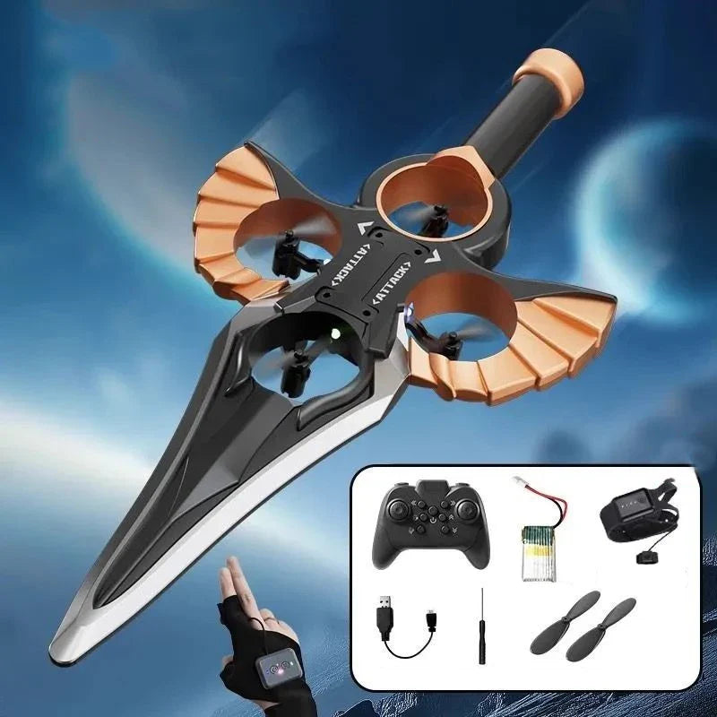 Remote Control Foam Sword Stunt Outdoor Toy