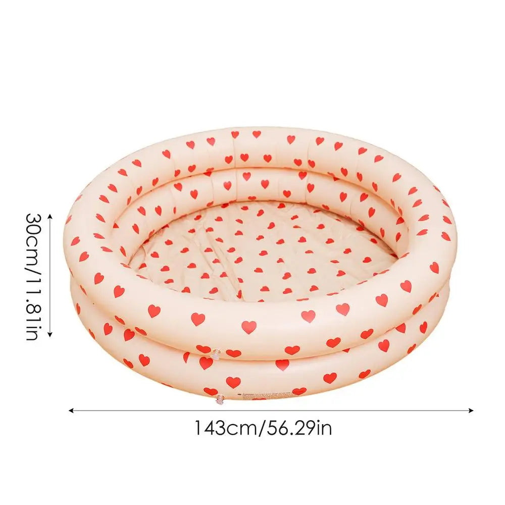 Portable Kids Pool, Durable Foldable Summer Fun Pool